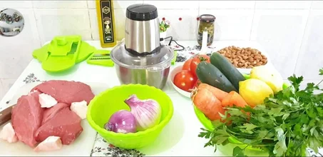 المفرمة الألمانية 12 قطعة إينوكس