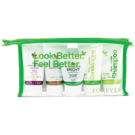 مجموعة العناية الشخصية المناسبة للسفر