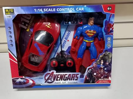 Voiture Adventure + figurine Superman