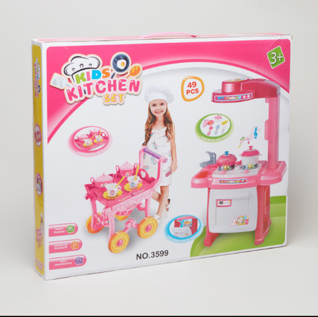 Cuisine et chariot 49 Pcs
