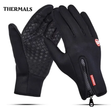 THERMALS PREMIUM THERMAL WINDPROOF GLOVES "UNISEX"