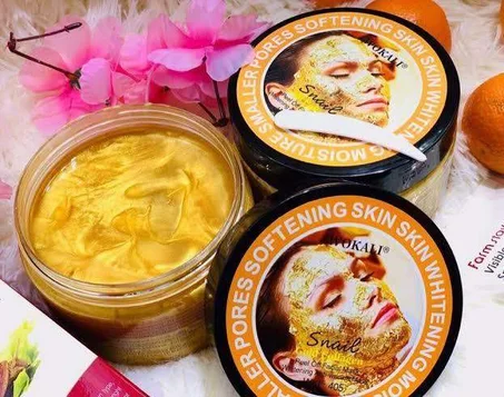 قناع الحلزون الذهبي 300 غرام ( إشتري 1 و أحصلي على الثاني مجانا)