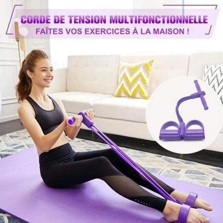 Rameur élastique pour musculation