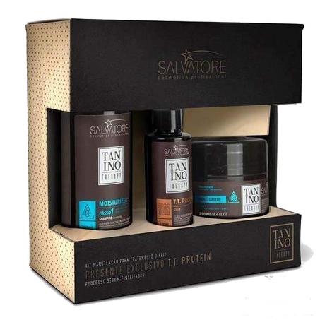 Salvatore Pack TANINO RESTRUCTURING - 3 Soins : Shampoing/Masque/Sérum