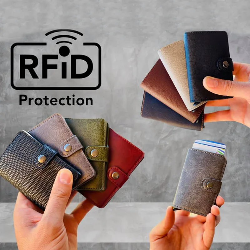 Carteira Slide Lisa - RFID