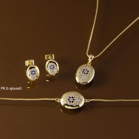 Parure Bijoux de 3 Pièces luxueux Pour  Dame M10