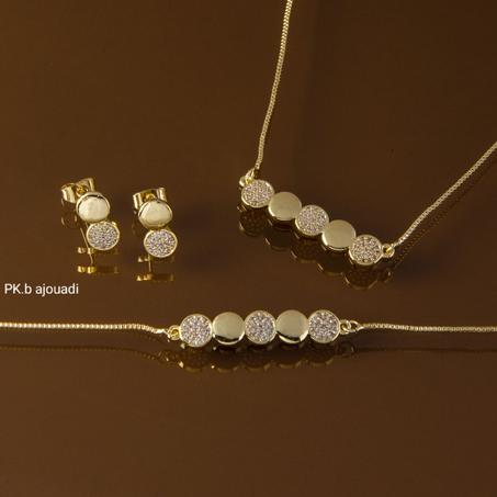 Parure Bijoux de 3 Pièces luxueux Pour  Dame M13