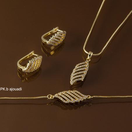 Parure Bijoux de 3 Pièces luxueux Pour  Dame M2