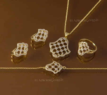 Parure Bijoux de 4 Pièces luxueux Pour  Dame M30