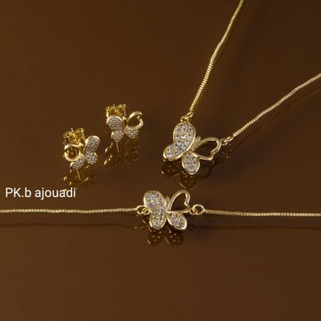 Parure Bijoux de 3 Pièces luxueux Pour  Dame M22