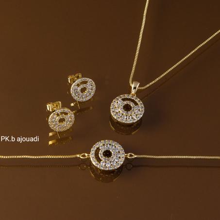 Parure Bijoux de 3 Pièces luxueux Pour  Dame M19