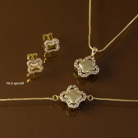 Parure Bijoux de 3 Pièces luxueux Pour  Dame M11