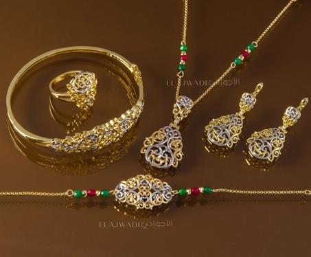 Ensemble de bijoux femme Plaqué or M7