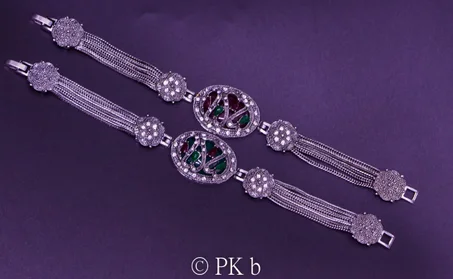 Mes-Bijoux-Gourmette Argenté Cadeau Femme Bijoux Fantaisie Haut de Gamme Gourmette