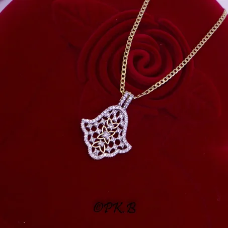 Collier Pendentif Colliers Papillon sur main Cadeaux pour la fête des mères