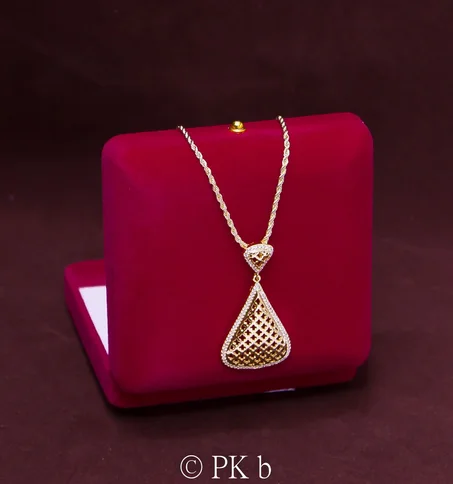 Collier Haut Gamme Bijoux Plaqué Or