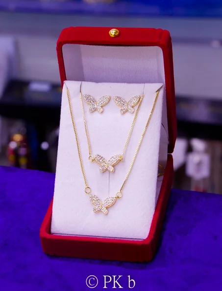 Packs Bijoux 3 Pièce Suit Papillon