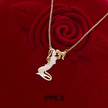 Collier Pendentif Colliers Mère Bébé Nouvelle Maman Collier de maternité Cadeaux pour la fête des mères