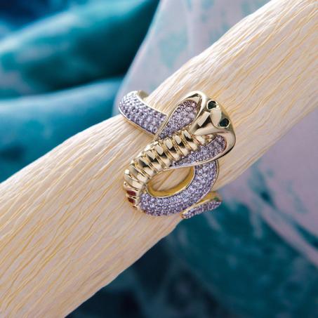 Bagues Anneau,Bague D'Ouverture Tempérament Cobra