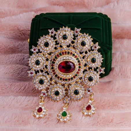 Broche Femme,Cadeaux de fête des mères, Broche en Alliage de Diamant  Cadeaux pour la fête des mères et Son Anniversaire