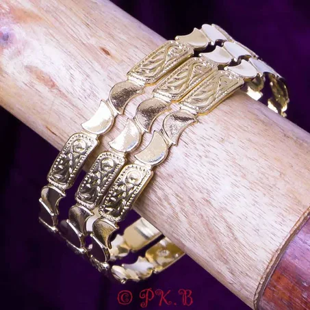 18K Traditionnelle Bracelets Bracelet Plaqué Or Marocain