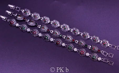 LHIMZA Bijoux |Bracelet Femme - Cadeau Femme, Bracelet chaîne Femme Style gourmette en Acier Inoxydable Argenté