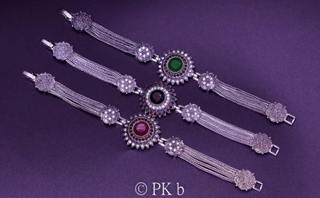 Gourmette Femme  Argenté | Bracelet Bijoux pour Femmes Dames Filles Cadeau