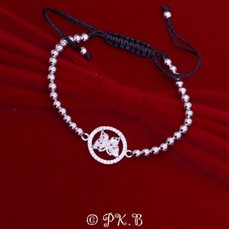 Bracelet à perles pour femme Motif Papillon