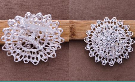 Broche Fleur Très Chic Nouveau arrivé