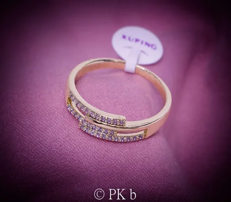 LHIMZA réduction |  Bague Union Petites Diamants en Plaqué Or