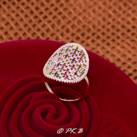 Bague De Luxe Moderne Multicolor