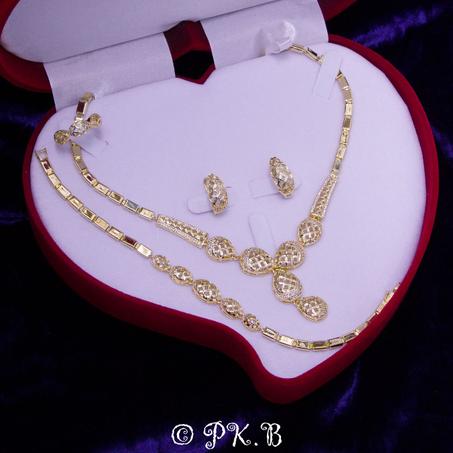 Parure Bijoux - Pack Cadeaux Femme Or Plaqué