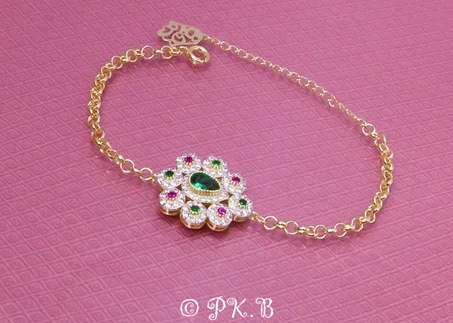 Bracelet doré, idée cadeau, bijoux cadeaux, bijou femme Plaqué or