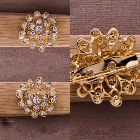 Broche Fleur Très Chic
