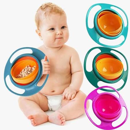 وعاء مضاد للانسكاب 360 درجة للأطفال والرضع