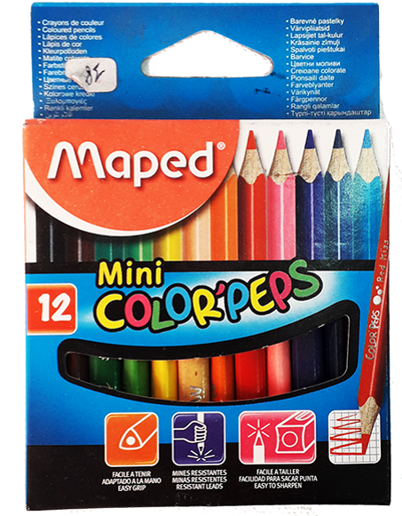 Maped Mini "12 Color'Peps"