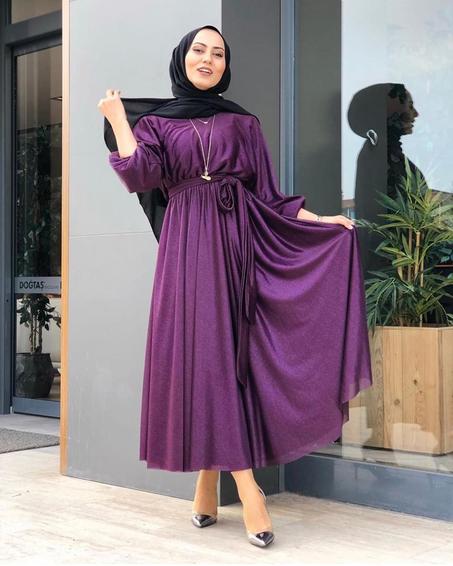 فساتين سهرة تركية للمناسبات خاصة بالمحجبات