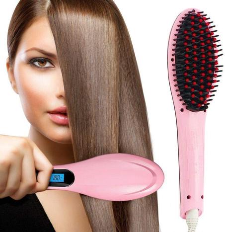 Electric Hair Straightening Brush