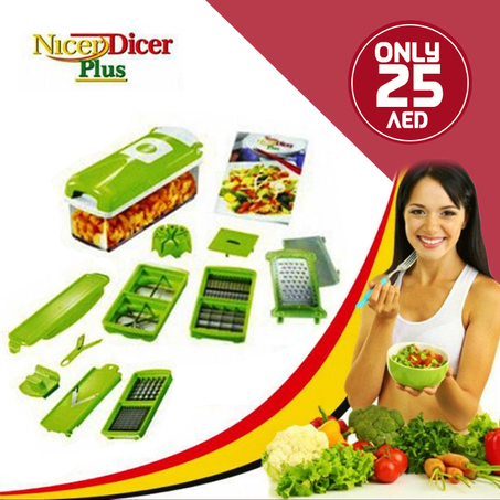Nicer Dicer Plus - 12 Pièces