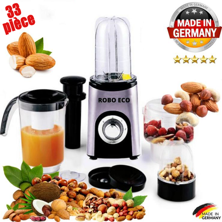 Robot Eco™ Mixeur Magic - الخلاط السحري من ألمانيا 33 قطعة