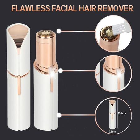 Flawless Mini Epilateur Facial Rechargeable Sans Douleur