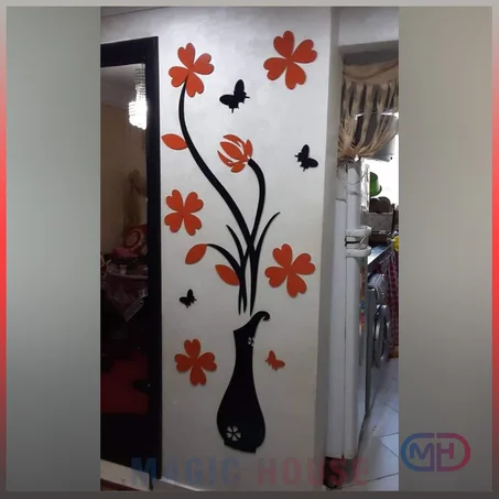 3D vase murales Décoration