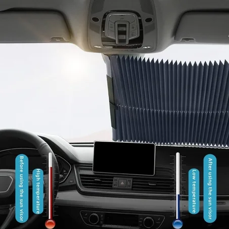 غطاء حامي الزجاج الأمامي السيارة