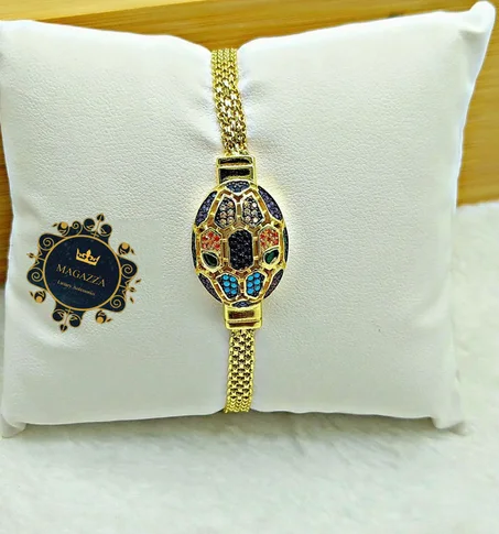 gourmette Cleo plaqué Or  - بلاكيور سوار