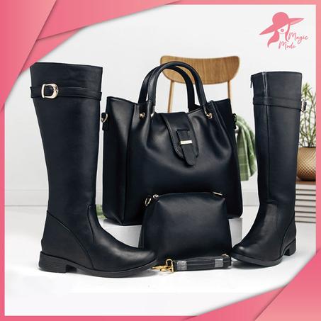 بوط عالي بالإضافة إلى صاك 2 قطع عالي الجودة