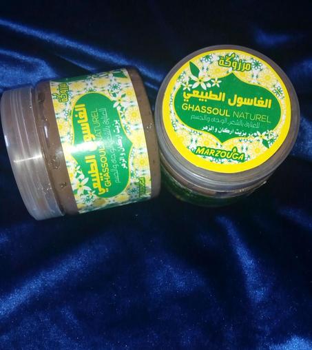 الغاسول الطبيعي بزيت أركان و الزهر