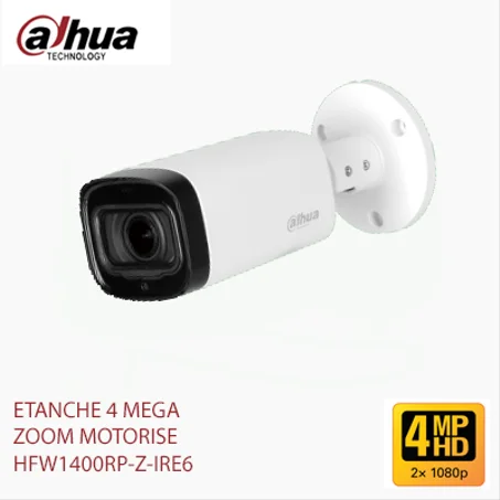ETANCHE 4 MEGA ZOOM MOTORISE HFW1400RP-Z-IRE6