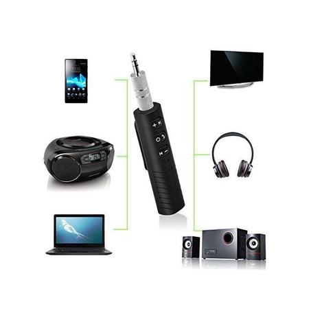 Récepteur Bluetooth - Auxiliaire - Jack Pour Voiture - Noir