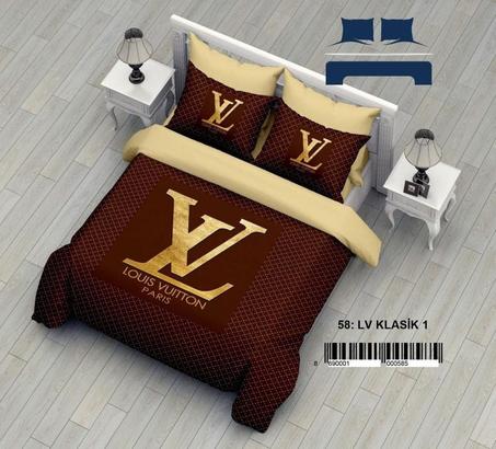 Couvre lit Louis Vuitton