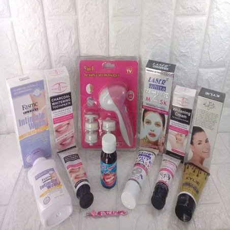 Pack 7 produits 1 offert Pour blanchir et hydrater la peau